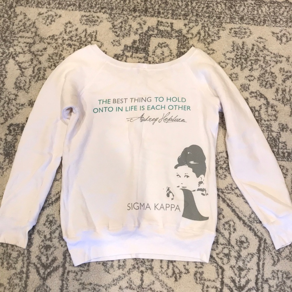 Sigma Kappa Audrey Hepburn Sweatshirt